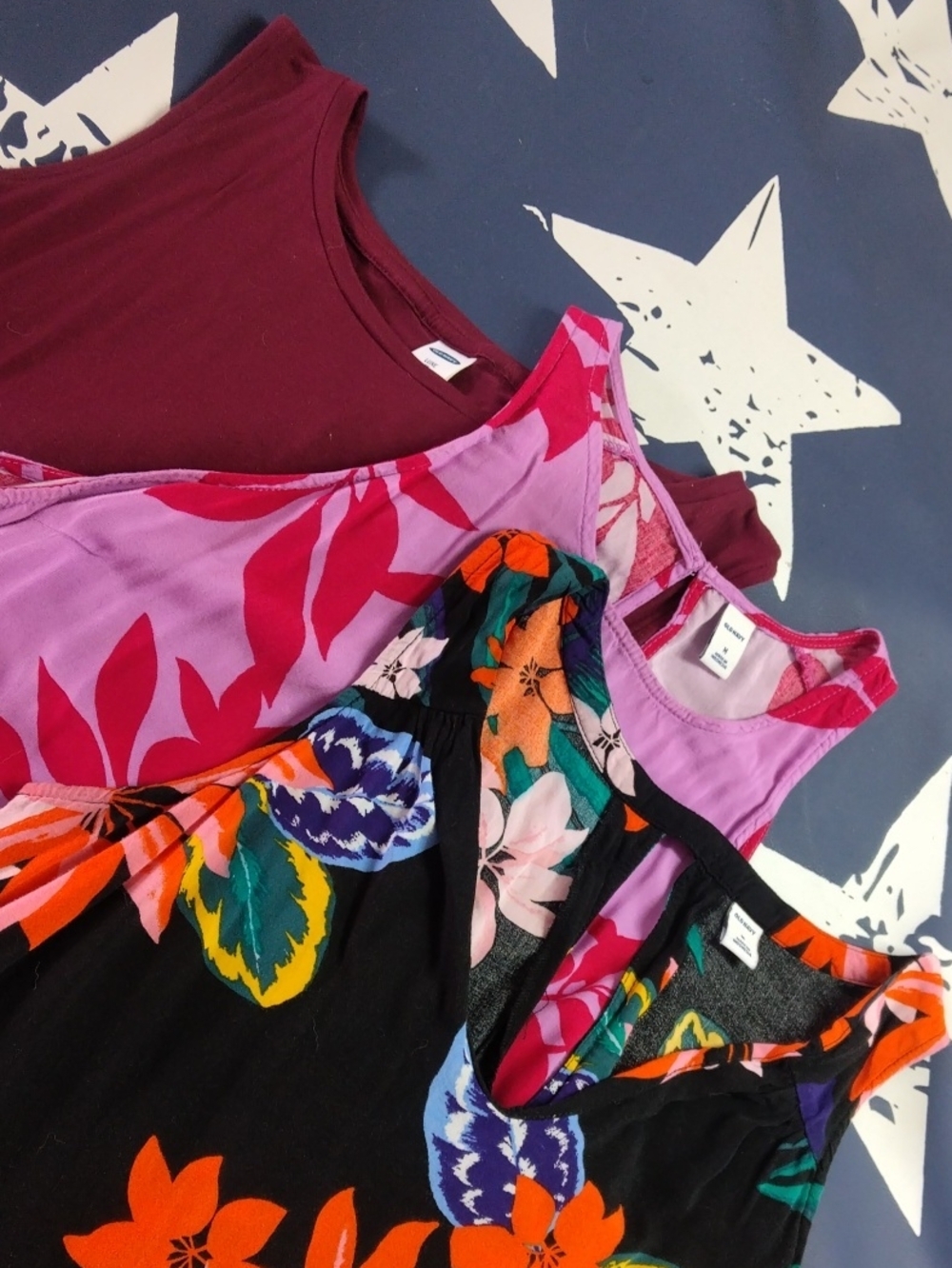 Old Navy 3 Sleeveless Tunics